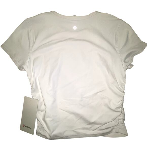 NWT Lululemon Womens All It Takes Short Sleeve Nulu Size 8 - Picture 6 of 7